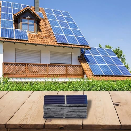 Mini-Solarzellen, 0,5 V, 0,13 W, Solarzellen für Solarenergie, Heimwerker, wissenschaftliche Projekte, 39 x 19 mm, 100 Stück Mini-Solarzellen, 0,5 V, 0,13 W, Solarzellen für Solarenergie, Heimwerker, wissenschaftliche Projekte, 39 x 19 mm, 100 Stück von EasyByMall