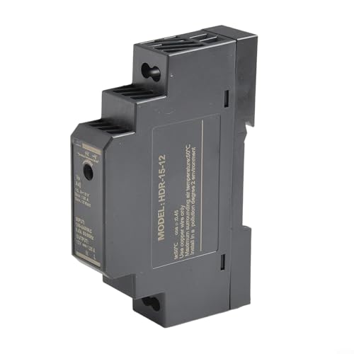 Nachhaltige Gleichstrom-Lösung für Schienenmontage, hergestellt aus schwer entflammbaren Materialien für eine lange Lebensdauer der Nutzung in Systemen (HDR-15-12) von EasyByMall