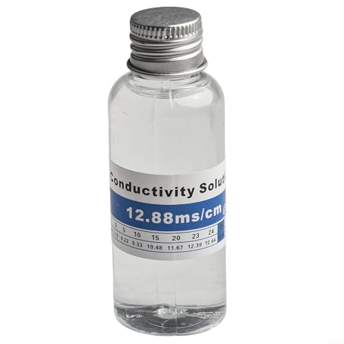 ORP-Tester Kalibrierlösung 50 ml mit 222 mV für genaue Prüfung der pH-Kalibrierung (12,88 ms/cm) von EasyByMall