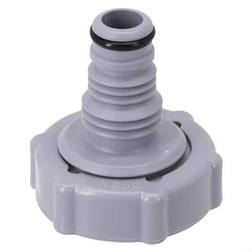 P6H1419 Ablassventil, Drainageadapter für Entwässerung Pool Adapter Schlauch Rohr, Ablassventilanschluss, Zum Ablassen von Poolschlauch Adapter Ersatz von EasyByMall