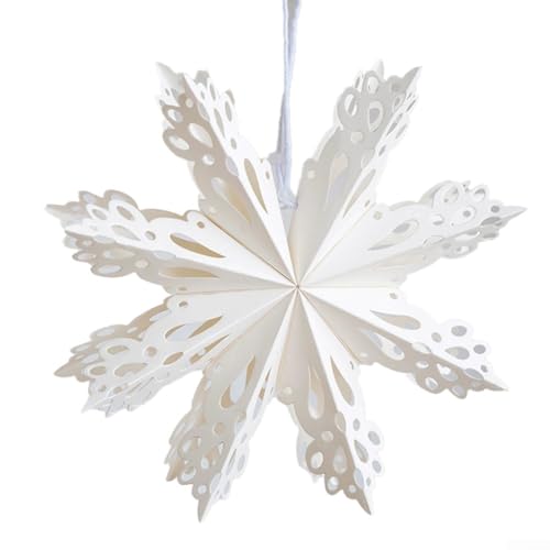 Papier Weihnachtssterne Laternen, 3D hängende Papiersterne, für Weihnachten hängende Hochzeit Geburtstag Home Office Weihnachtsdekoration (B) von EasyByMall