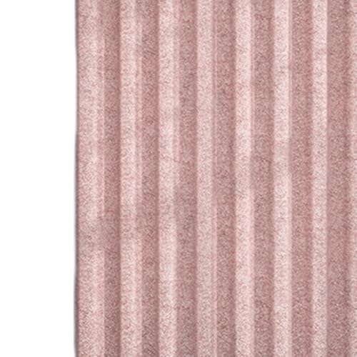 Pflegeleichter Duschvorhang aus gewebtem Polyester, perfekt für den regelmäßigen Gebrauch in jeder Badewanne (Rosa) von EasyByMall