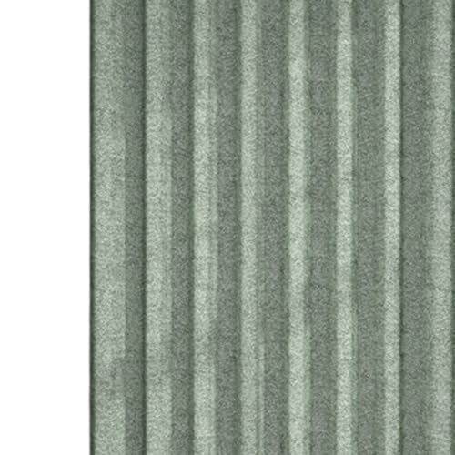 Pflegeleichter Duschvorhang aus gewebtem Polyester, perfekt für den regelmäßigen Gebrauch in jeder Badewanne (grün) von EasyByMall