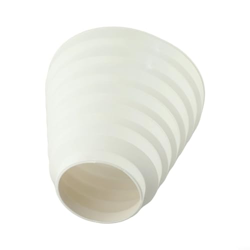 Reduzierstück für Abluftventilator, 80 mm auf 150 mm, rund, Reduzierstück, Rohrverbinder, Adapter von EasyByMall