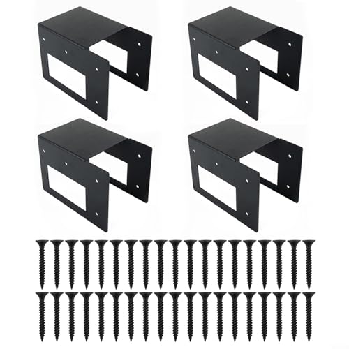 Robustes Kaminholzständer-Set für effizientes Holzmanagement, inklusive aller notwendigen Hardware von EasyByMall