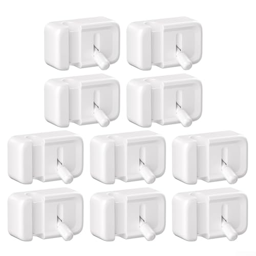 Schreibtisch-Kabel-Organizer-Clips, 10 Stück, Schreibtisch-Kabel-Organizer: Lustiger Hebelschalter für verhedderungsfreie Kabel von EasyByMall