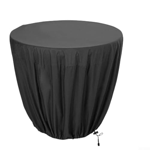 Schutzhülle für Gartenbrunnen mit verstärkten Nähten für erhöhte Haltbarkeit und lange Lebensdauer (schwarz, 91 x 107 cm) von EasyByMall