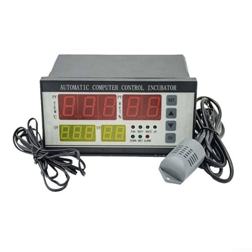 Smart For Egg Inkubator Temperaturregelsystem mit genauer Feuchtigkeitsmessung und Digitalanzeige von EasyByMall
