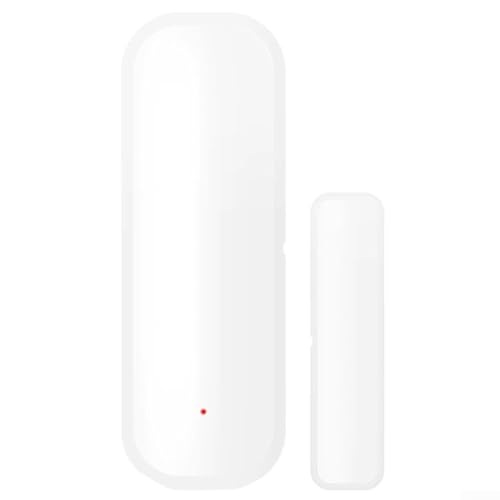 Smart Home Türsensor, 7,5 x 4,5 x 2,5 cm, magnetischer Türsensor, WiFi und für ZigBee-kompatibel, einfach zu installierende Warnungen (Zigber) von EasyByMall
