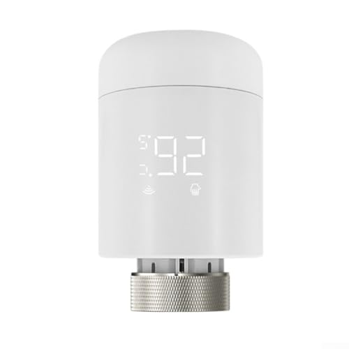Smartes Thermostatventil, für Zigbee Smart Heizkörperthermostat, programmierbares Heizungsthermostat für Tuya Mobile APP-Steuerung von EasyByMall