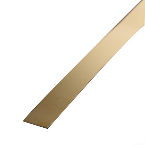Spiegel-Wandaufkleber, 5 m, Edelstahl, Zierleiste zur Verstärkung der Wohnzimmer-Atmosphäre (Gold) von EasyByMall