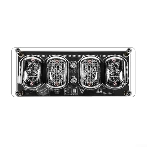 Stilvolle RGB Nixie Clock IN12 Retro Clock Modul mit USB Netzteil und Anti Poisoning Verfahren für lange Lebensdauer Stilvolle RGB Nixie Clock IN12 Retro Clock Modul mit USB Netzteil und Anti Poisoning Verfahren für lange Lebensdauer von EasyByMall
