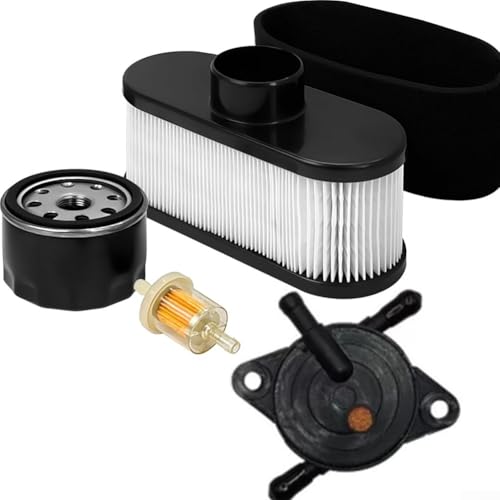 Tune Up Kit FR691V für Kawasaki 4-Takt-Motoren für Rasenmäher mit Luftfilter, Ölfilter, Kraftstofffilter und Funken-Ersatzteilen von EasyByMall