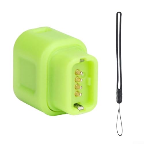 Typ-C auf 4-poliger Konverter, elektronischer Schaltwerk-Ladekonverter Typ C auf 4-polig für DI2/12-Gang (Gelbgrün) von EasyByMall