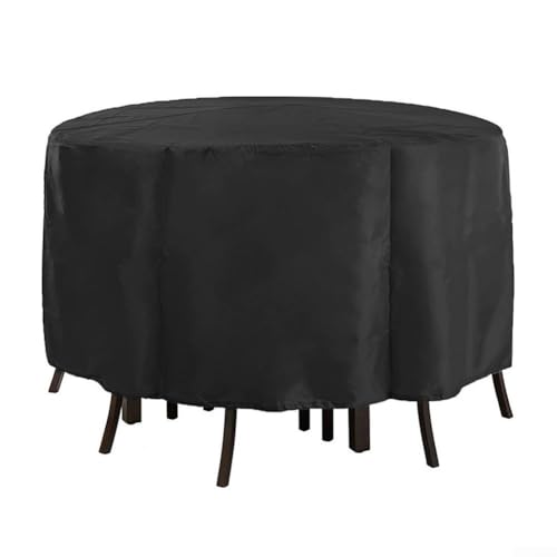 Übergroße Abdeckung mit einem stabilen 190T Outdoor-Tisch und Stuhl-Schutzschild (239 x 58 cm) von EasyByMall