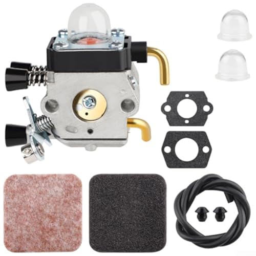 Vergaser Ersatz Kit, Vergaser Umfassendes Kit FS80R FS85 FS74 FS76 Vergaser Luftfilter Ölfilter Ölbecher C1q-S97 Vergaser Ersatz Kit, Vergaser Umfassendes Kit FS80R FS85 FS74 FS76 Vergaser Luftfilter Ölfilter Ölbecher C1q-S97 von EasyByMall