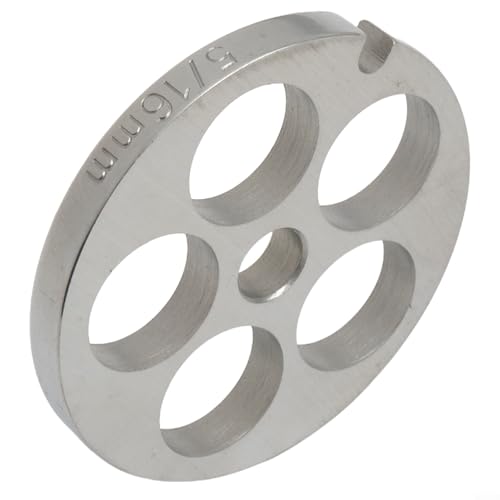 Verwendung der Edelstahlscheibe Nr. 5 in verschiedenen Fleischwolfen, einschließlich für Bosch und Bauknecht Modelle (16 mm) von EasyByMall