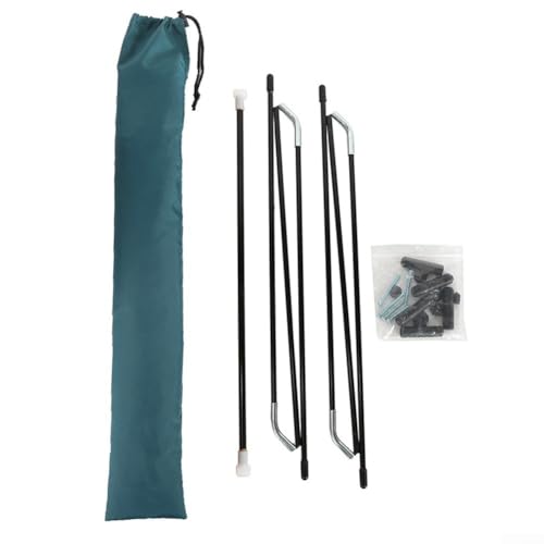 Wagon Cart Markise mit Überdachung Funktionelle Outdoor-Abdeckung für Klappwagen (blau) von EasyByMall