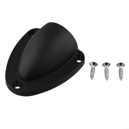 Wetterfeste Nylon-Belüftungskappe für Kabel und Schläuche, ideale Lösung für raue Außenbedingungen (klein, schwarz) von EasyByMall