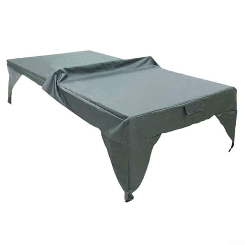 Wetterfeste Tischtennisabdeckung für 280 x 153 x 73 cm Standardgröße (210D) von EasyByMall