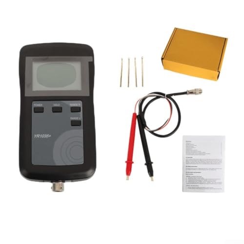 YR1035 Interner Widerstandsprüfer, Fahrzeugbatterie mit LCD-Display, 2 Schnittstellen, 4-Draht-Digital-Lithium-Batterie, interner Tester (Standard) von EasyByMall