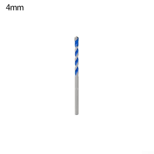 Zuverlässiger 312 mm Bohrer für Heimwerker-Projekte auf Glas- und Holzoberflächen (4 mm) von EasyByMall