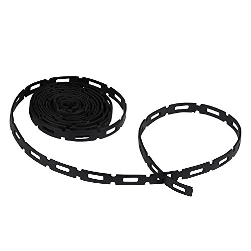 Easyflex 1100-2 FirmFlex Kettenschloss-Baumband, 30 m, Schwarz von EasyFlex