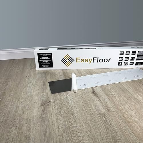 EasyFloor Selbstklebende PVC Bodendielen Fliesen Grau Weiß Beige Braun Eiche 5m² pro Packung (Rostholz) von EasyFloor