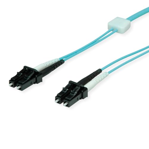 EasyLan LWL-LED-Patchkabel duplex 50/125µm OM3, LC/LC, türkis, 1 m EasyLan LWL-LED-Patchkabel duplex 50/125µm OM3, LC/LC, türkis, 1 m von EasyLan
