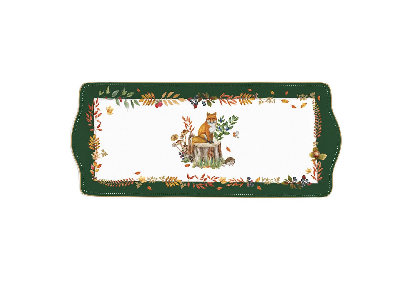 EasyLife Kuchenplatte Forest Dream, Porzellan, Spülmaschinengeeignet, Mehrfarbig, Motiv: Fuchs EasyLife Kuchenplatte Forest Dream, Porzellan, Spülmaschinengeeignet, Mehrfarbig, Motiv: Fuchs von EasyLife