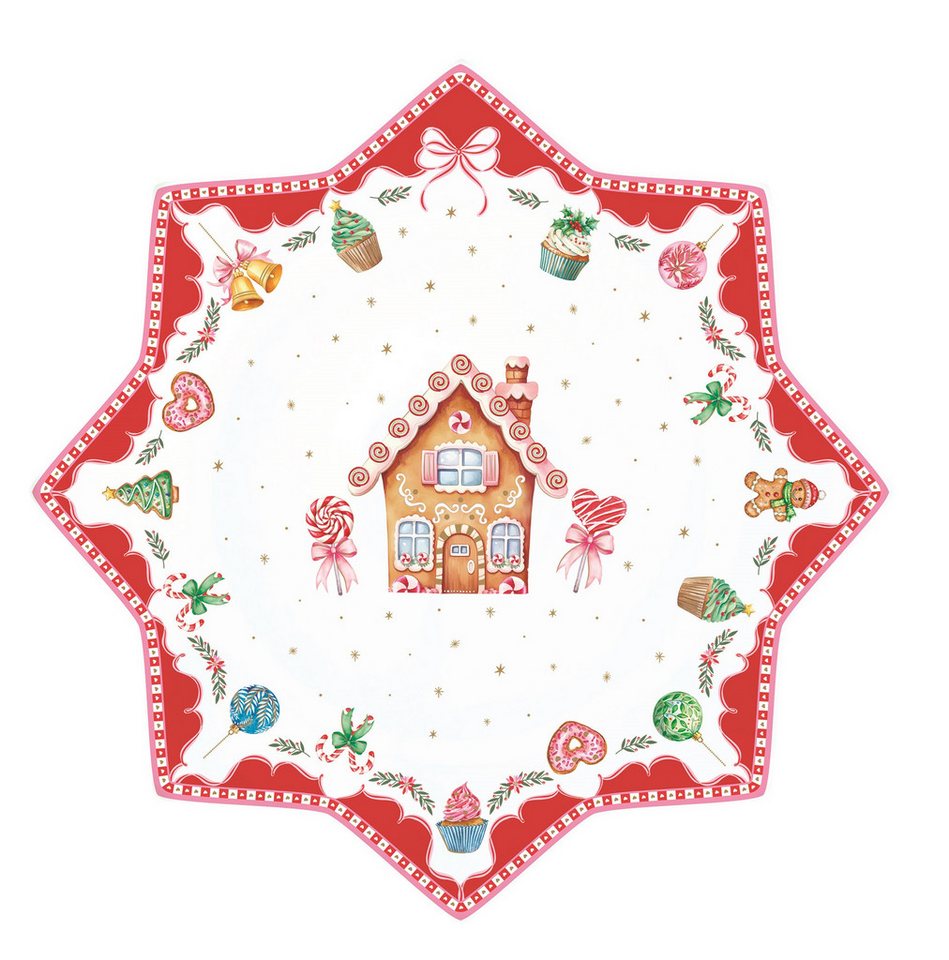 EasyLife Kuchenplatte SWEC1412 - Sweet Christmas, 32,0 cm, (1-tlg) von EasyLife