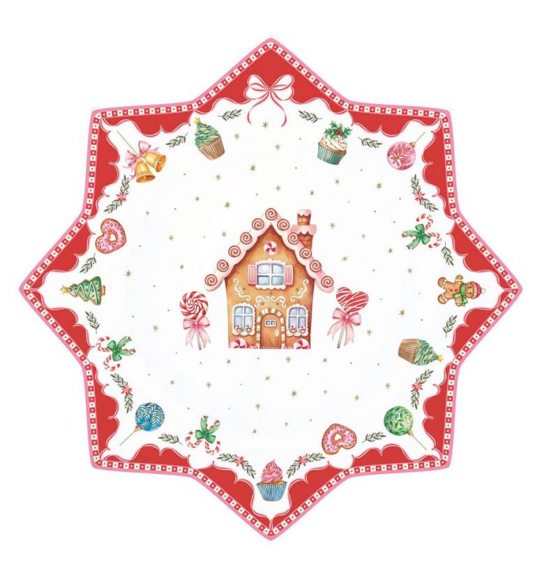 EasyLife Kuchenplatte SWEC1412 - Sweet Christmas, 32,0 cm, (1-tlg) von EasyLife