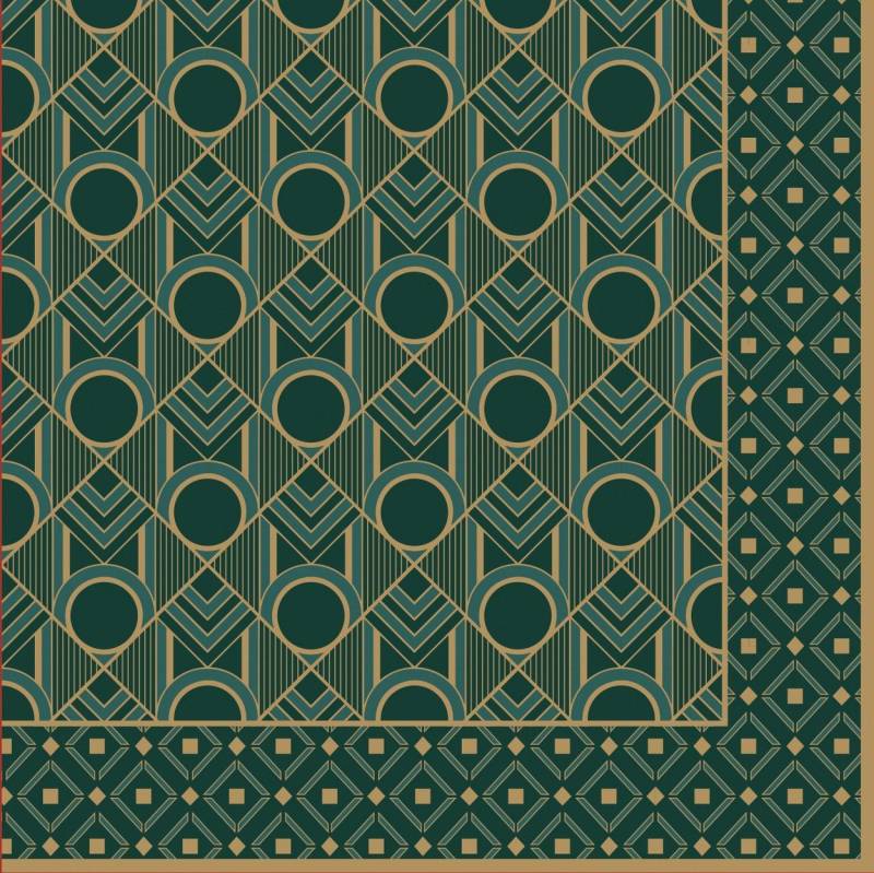 EasyLife Papierserviette 20 Servietten Charleston 33x33cm, (20 St) von EasyLife