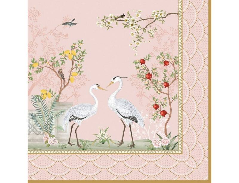 EasyLife Papierserviette 20 Servietten Jardin de reves 33x33cm, (20 St) von EasyLife
