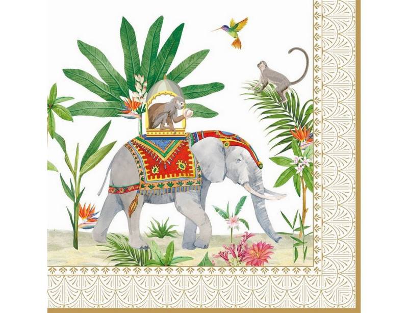 EasyLife Papierserviette 20 Servietten Marajah 33x33cm, (20 St) von EasyLife