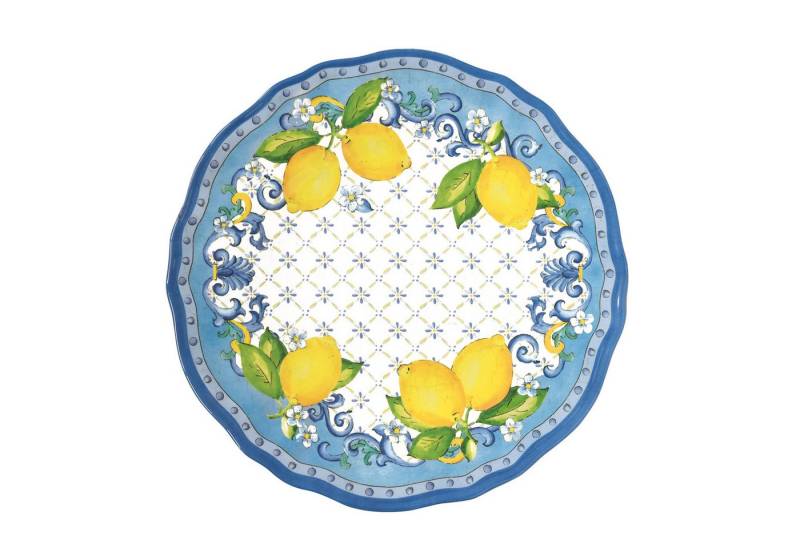 EasyLife Speiseteller Sorrento, Spülmaschinengeeignet, Mehrfarbig, Motiv: Zitronen EasyLife Speiseteller Sorrento, Spülmaschinengeeignet, Mehrfarbig, Motiv: Zitronen von EasyLife