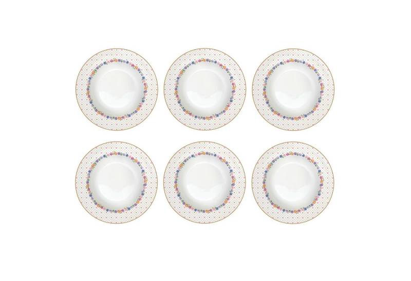 EasyLife Suppenteller Mon Amour, Spülmaschinengeeignet, Mehrfarbig, Motiv: Herzen & Blumen EasyLife Suppenteller Mon Amour, Spülmaschinengeeignet, Mehrfarbig, Motiv: Herzen & Blumen von EasyLife