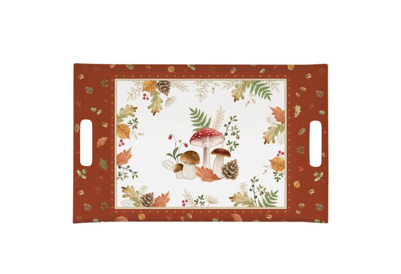 EasyLife Tablett, Melamin, Farbe: Mehrfarbig, Motiv: Pilze EasyLife Tablett, Melamin, Farbe: Mehrfarbig, Motiv: Pilze von EasyLife