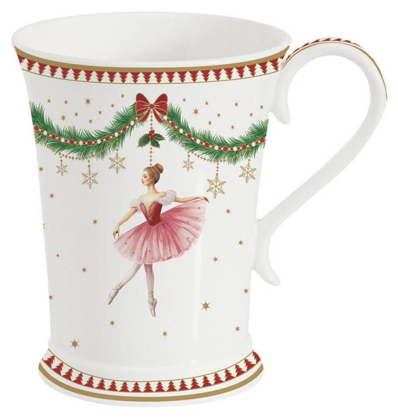 EasyLife Tasse Magie de Noel, Porzellan, Handwäsche Empfohlen, Weiß, Motiv: Weihnachten EasyLife Tasse Magie de Noel, Porzellan, Handwäsche Empfohlen, Weiß, Motiv: Weihnachten von EasyLife