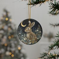 Häschen Ornament Ornament Aus Den 50Er Jahren von EasyPeasyPixels