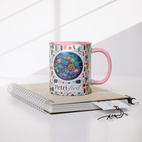 Petrischale Kaffeebecher Mikrobiologie Labor Geschenk von EasyPeasyPixels
