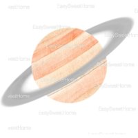 Wandtattoo Planet Saturn Ab 8, 99 Eur - Moderne Wandaufkleber Planeten, Celestial Collection Von Easysweethome von EasySweetHome