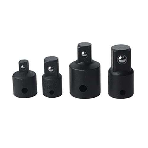 EasyULT Adapter Set 4 tlg, Geeignet für alle Arten von Ratschen, Ratschenschlüsseln, Steckschlüsseln, Drehmomentschlüsseln, Griffen von EasyULT