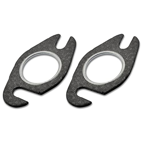 Easyboost 2 Auspuffdichtungen Universal Auspuffkrümmer für Roller 50ccm MBK Booster Nitro Aerox Mach-G Jog-R Ovetto von Easyboost