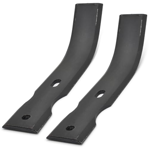 Easyboost 2 umkehrbare Fräsmesser links/rechts für Motorhacke Länge 210 mm - Breite 40 mm - Höhe 55 mm - Achsabstand 65 bis 75 mm - Dicke 5 mm - Typ Hacke von Easyboost