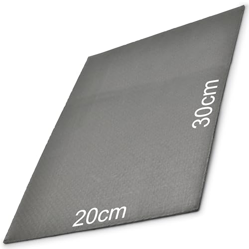 Easyboost Dichtungsbogen Dichtungsmaterial Metallgewebe Dicke 1,6mm 30x20cm für Zylinderkopf Auspuff Krümmer zum Ausschneiden für Auto Motorrad Roller Rasenmäher Motorkettensäge Hohe Temperatur von Easyboost