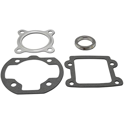 Easyboost Motordichtungssatz Zylinder Zylinderkopf für MBK Booster bis und ab 2004 Bw's Stunt Rocket Slider Minarelli Stehend Dichtungspapier Motordichtung von Easyboost