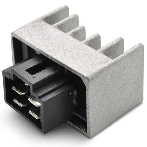 Easyboost Spannungsregler Gleichrichter 4-polig für Roller und Motorrad 50 MBK Booster nach 2004 Nitro Ovetto Yamaha DT TZR Beta 50 RR HM Rieju MRT SMX Sherco Ludix Kisbee TKR Speedfight XPS SH671-12 von Easyboost