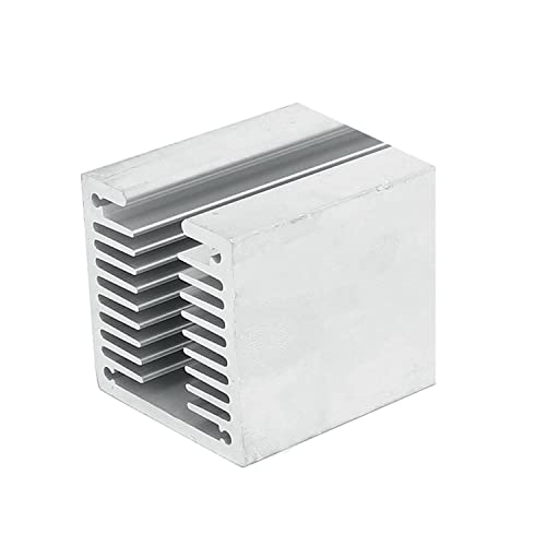 Easycargo 40 mm Kühlkörper 40x40x40 mm, silberfarben, Aluminium-Kühlkörper U-Form für Kühlung LED-Leistungsverstärker TEC1-12706 Thermoelektrische Kühler-Wasserkühlungsmodule (40 mmx40 mmx40 mm) Easycargo 40 mm Kühlkörper 40x40x40 mm, silberfarben, Aluminium-Kühlkörper U-Form für Kühlung LED-Leistungsverstärker TEC1-12706 Thermoelektrische Kühler-Wasserkühlungsmodule (40 mmx40 mmx40 mm) von Easycargo