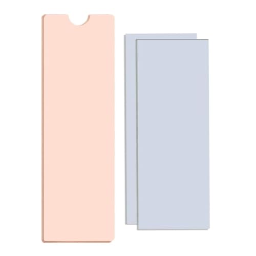 Easycargo Laptop M.2 Kühlkörper-Set, Kupfer m.2 Kühlkörper + Wärmeleitpad 1 mm 0,5 mm zur Kühlung von Laptop M.2 2280 SSD (1er-Pack) von Easycargo